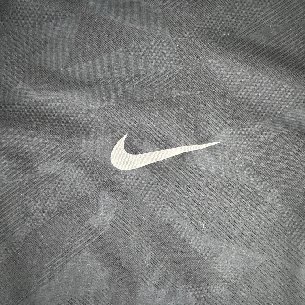 Nike Golf Mens Mobility Camo Jacquard Polo Black Xl - Picture 2 of 10